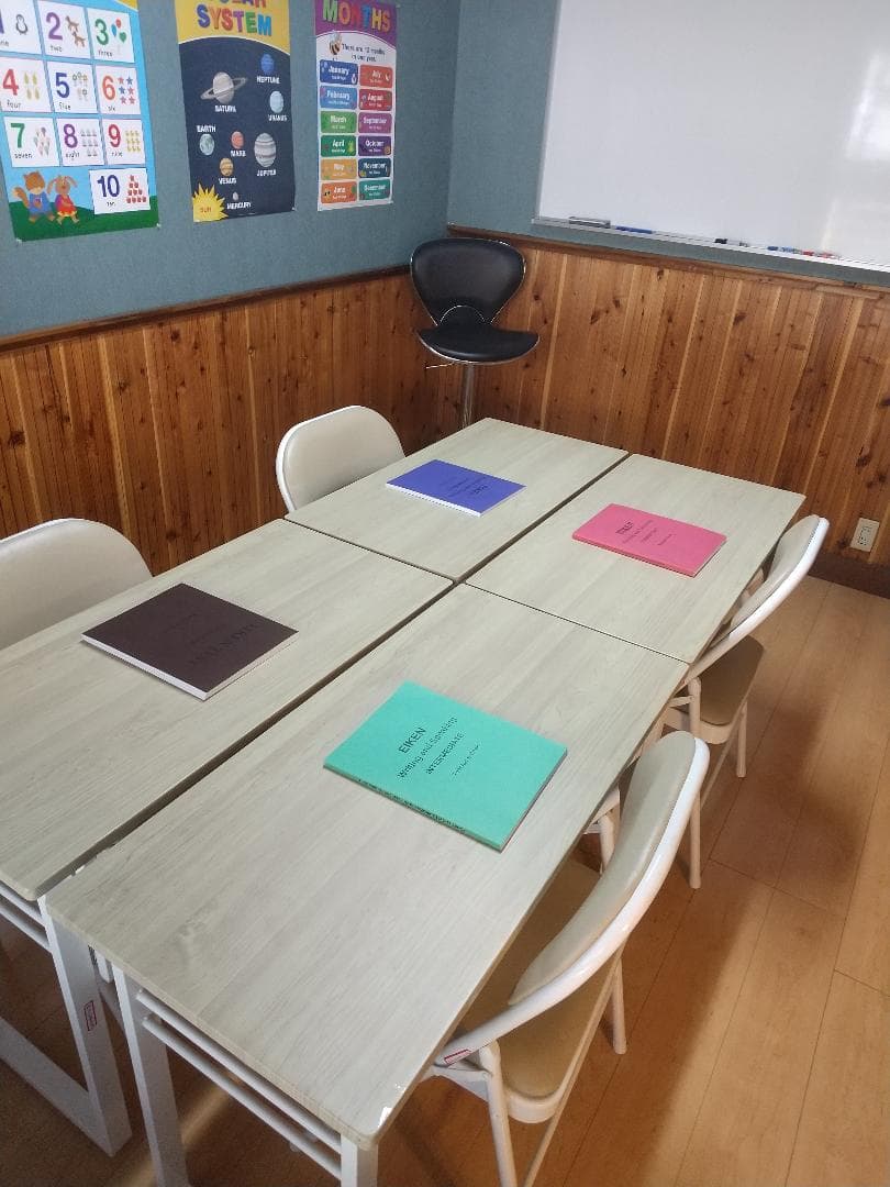 事務机・学習机 4 foldable desks and 4 foldable chairs 2_000000051029.jpg?1766133193