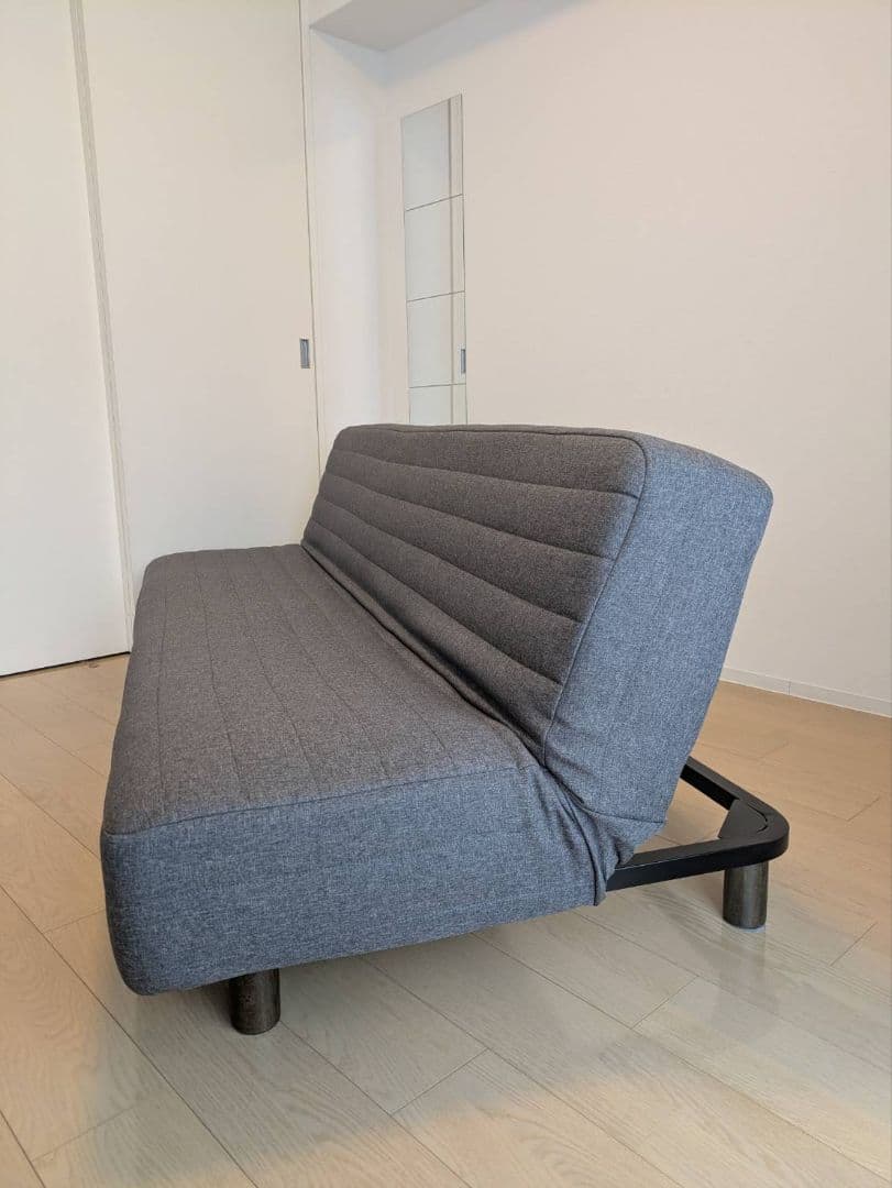 引っ越しのため最終値下げ）無印良品 リクライニングソファベッド（脚
