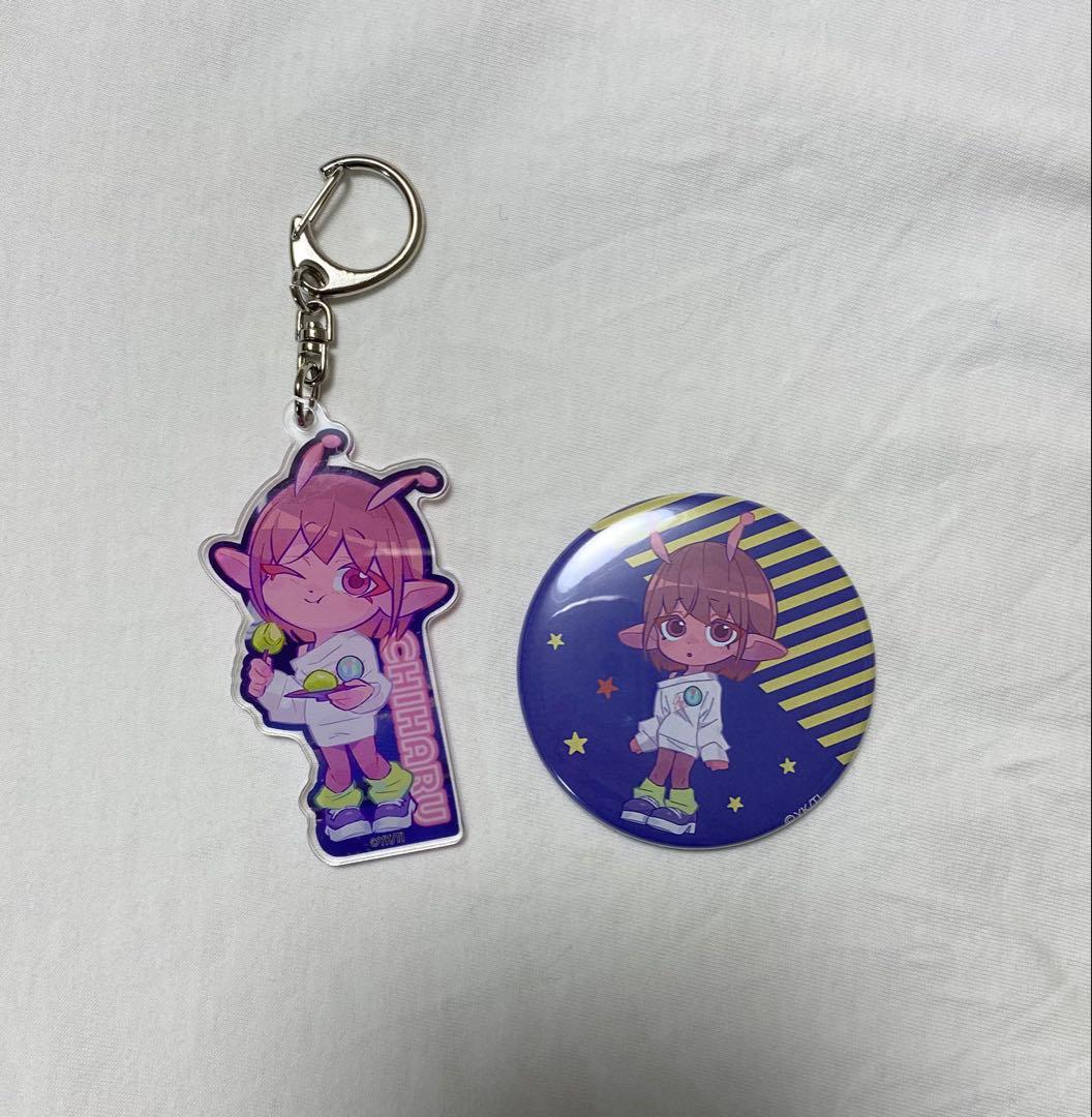 銀河特急 ミルキー⭐︎サブウェイ 仙台会場限定アクキー&缶バッジ