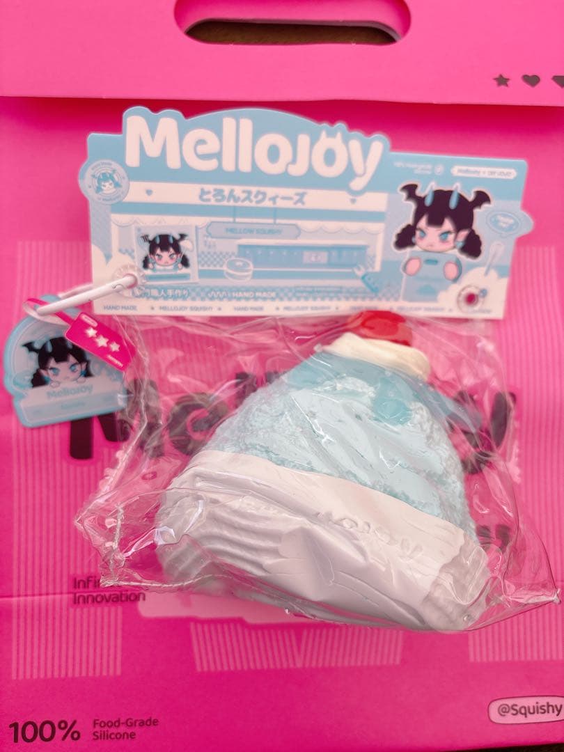 終売レア】Mellojoy スイーツ型おもちゃ 6個セット【バラ売りは3点