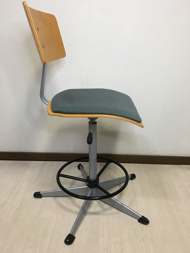 各部調整機能付き ドラフティングチェア 製図椅子 カウンターチェア