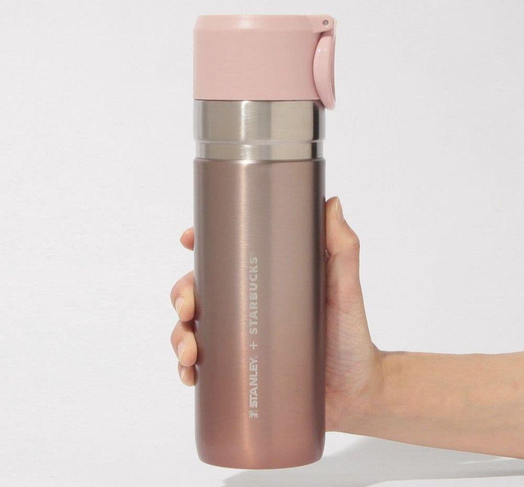 スタバ☆ステンレスボトルSTANLEYピンクグラデーション 473ml - メルカリ