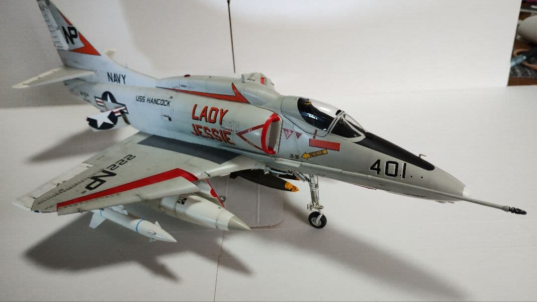 プラモデル完成機　1/32　A-4E/Fスカイホーク A-4E/F スカイホーク (プラモデル) - ホビーサーチ ミリタリープラモ
