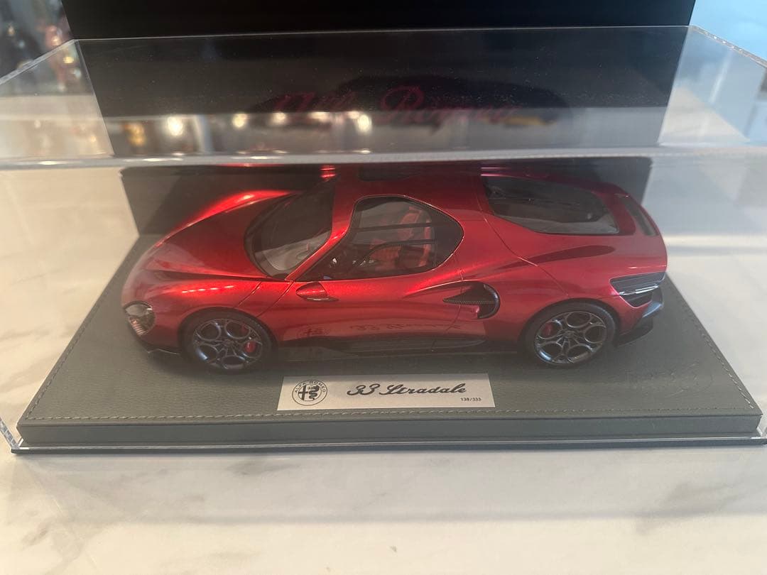 新品希少 BBR 1/18 アルファ ロメオ 33 Stradale ミニカー - メルカリ