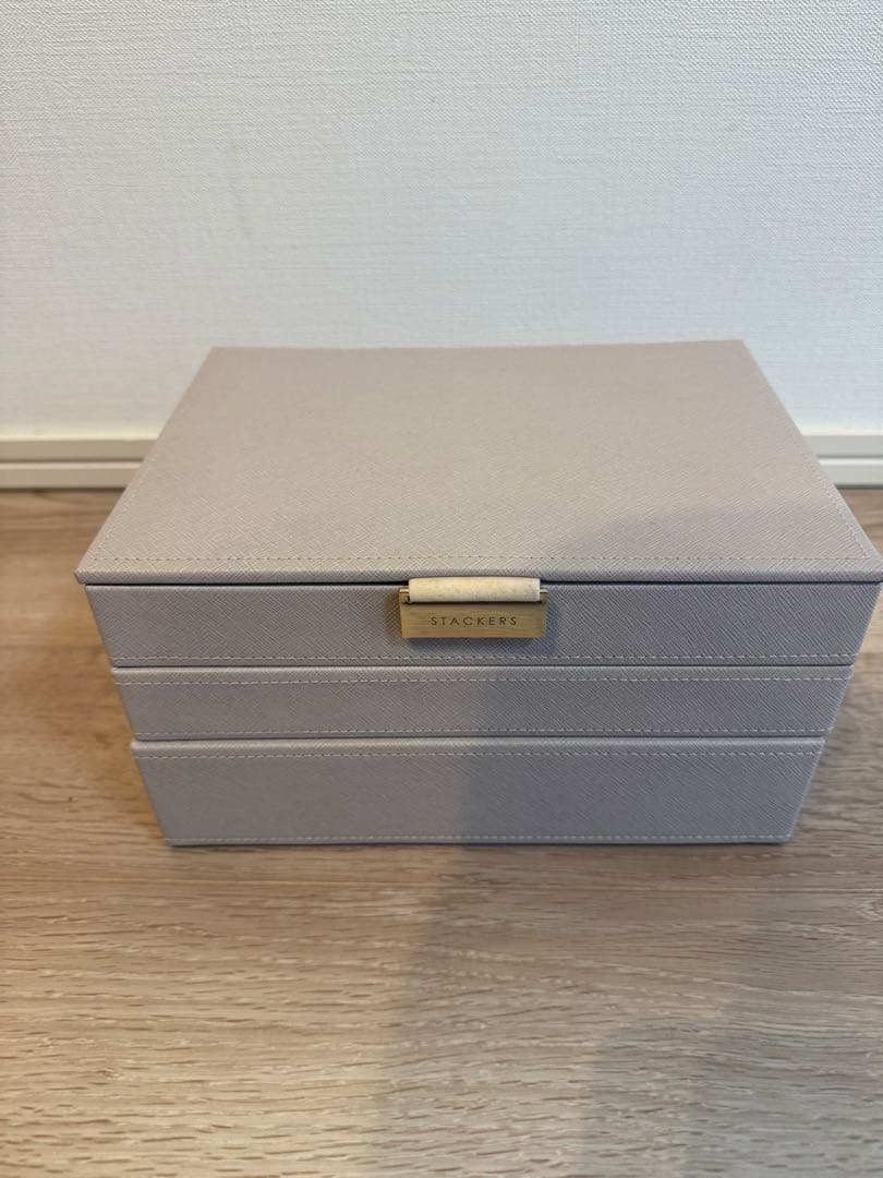STACKERS 3セット ジュエリーボックス STACKERS】スーパーサイズ ジュエリーボックス 選べる3個セット 3set