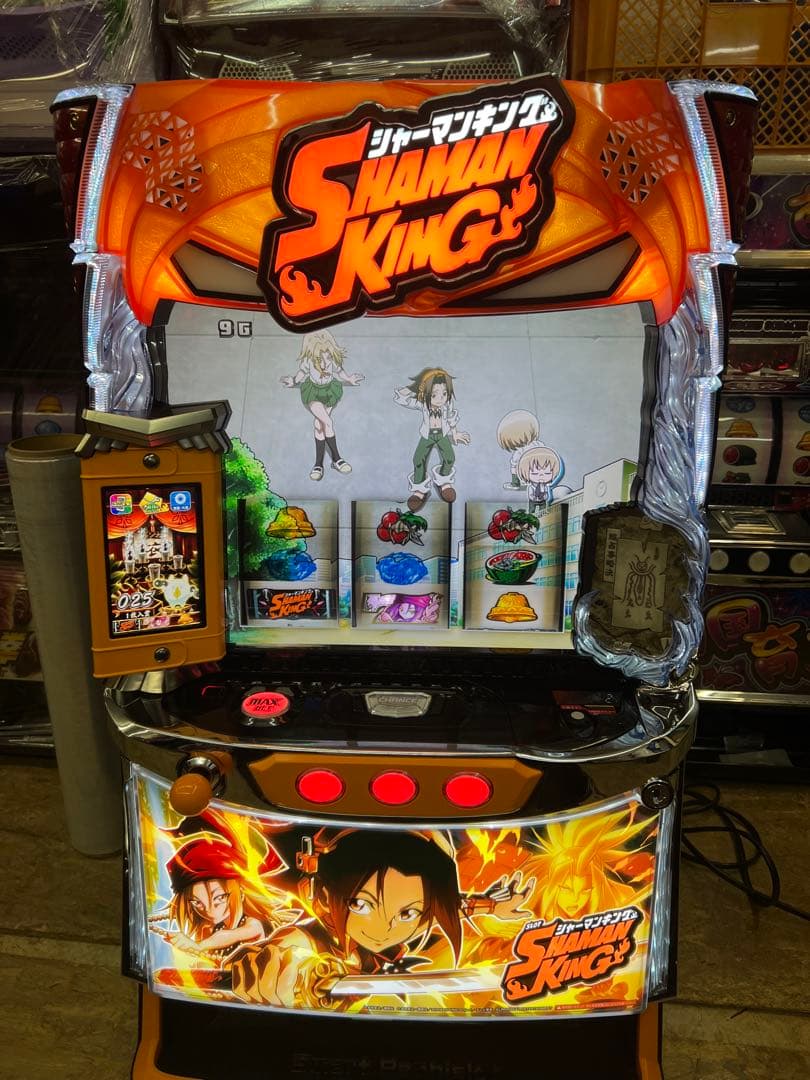スマスロ実機　シャーマンキング　簡易ユニット付き スマスロ遊技用ユニット取り付け済み L SHAMANKING SS スマスロ