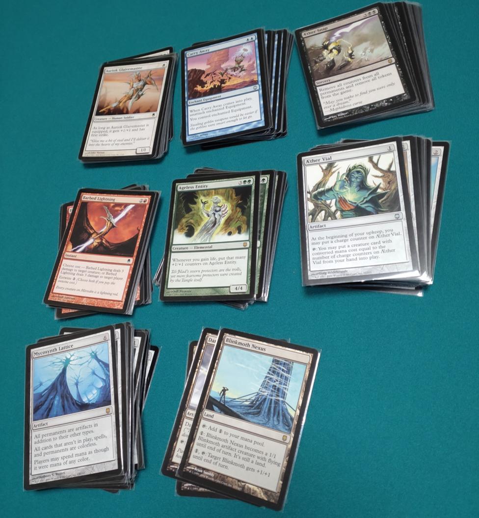 MTG ダークスティール英語版 コンプリート 165種 各1枚 - メルカリ