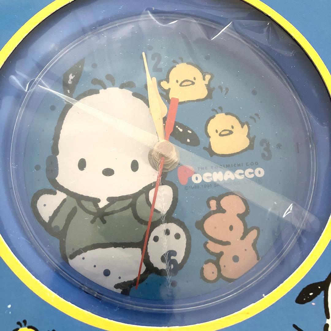 未開封品 平成 レトロ サンリオ ポチャッコ 壁掛け時計 懐かしい