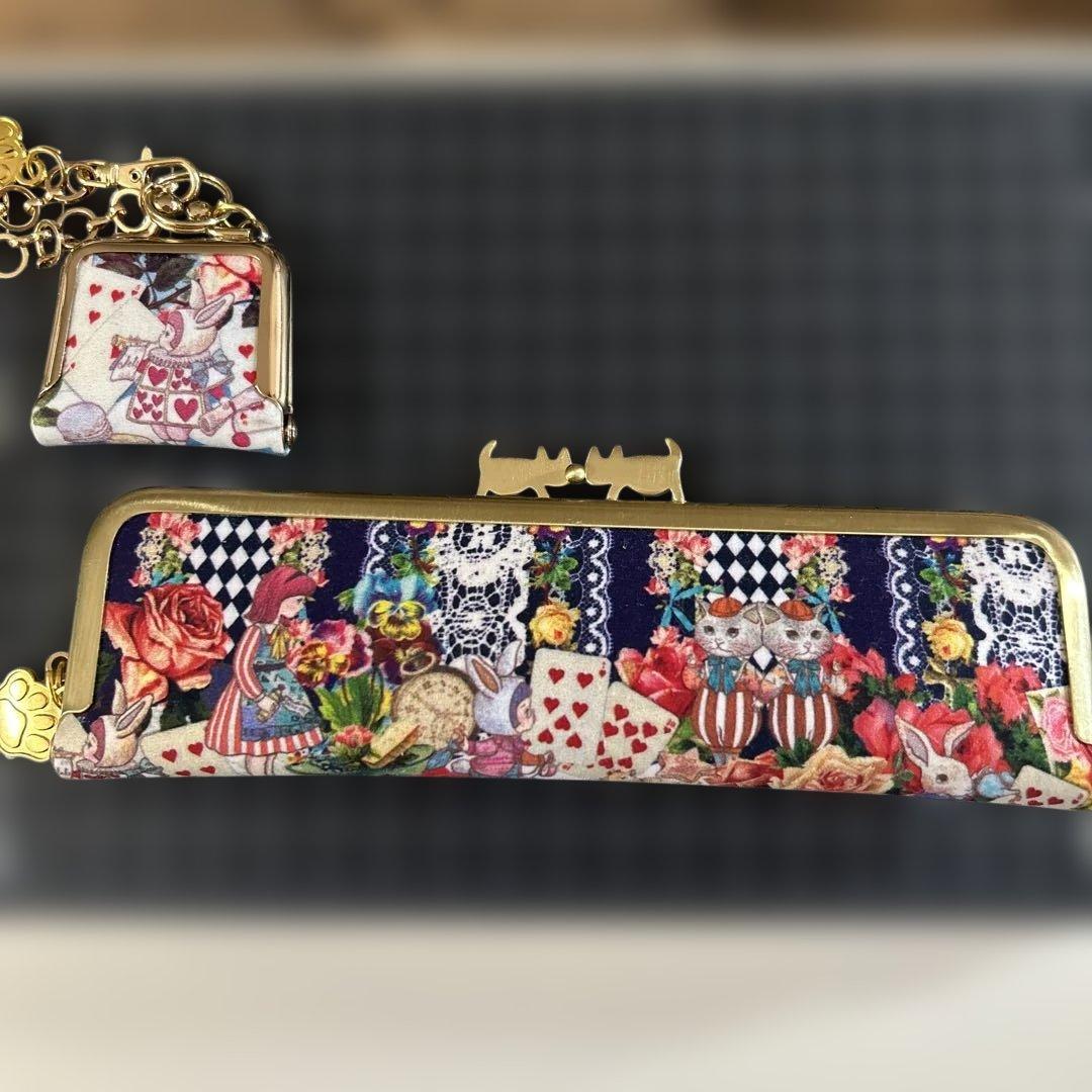ジョリーフルール スリムペンケース がま口