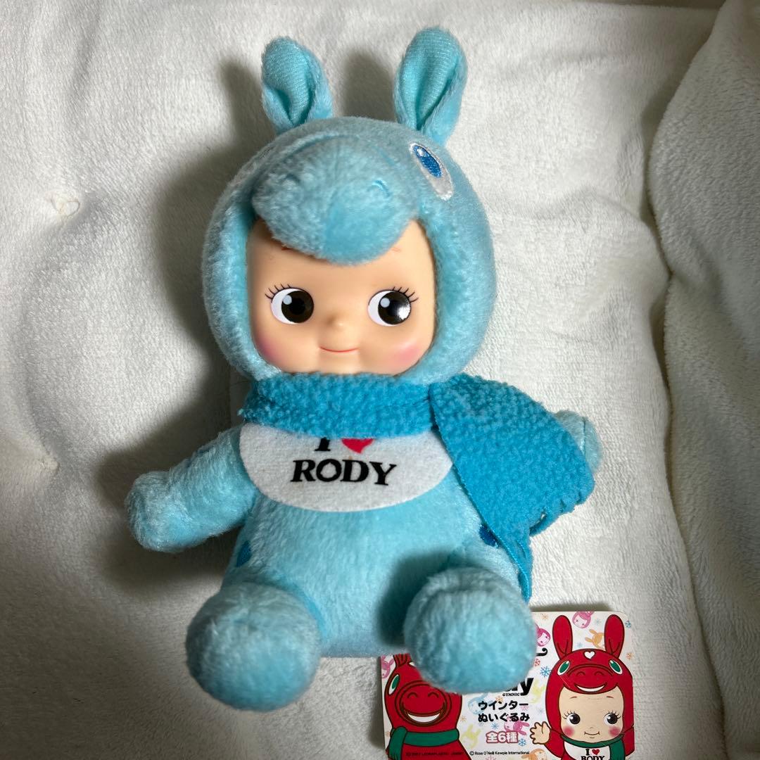 レア☆ローズオニール キューピー×ロディ ウィンターぬいぐるみ