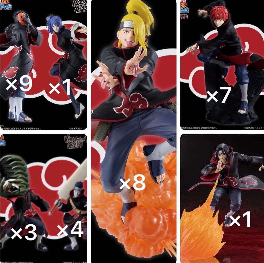 NARUTO-ナルト- 疾風伝 フィギュア 暁フィギュア - メルカリ