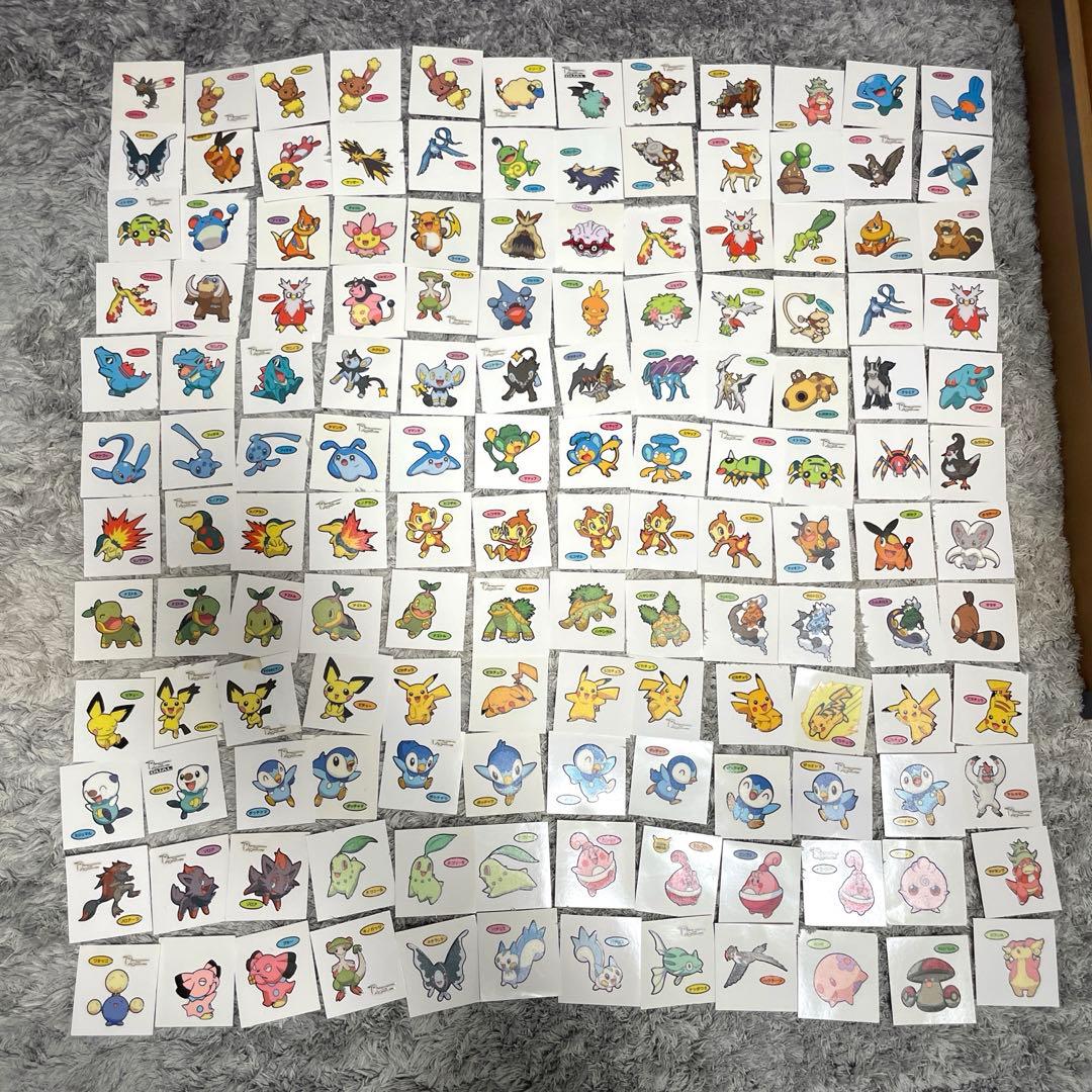 11月値下げ】ポケモンパンシール ポケモン シール 144枚 絵柄被りなし
