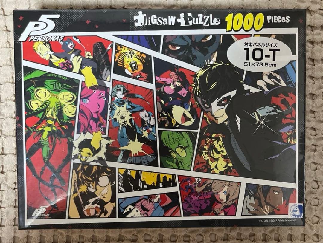 貴重　ペルソナ5 ジクソーパズル 1000ピース Amazon.co.jp: ペルソナ5パズル 1000ピースのパズル アルダルト