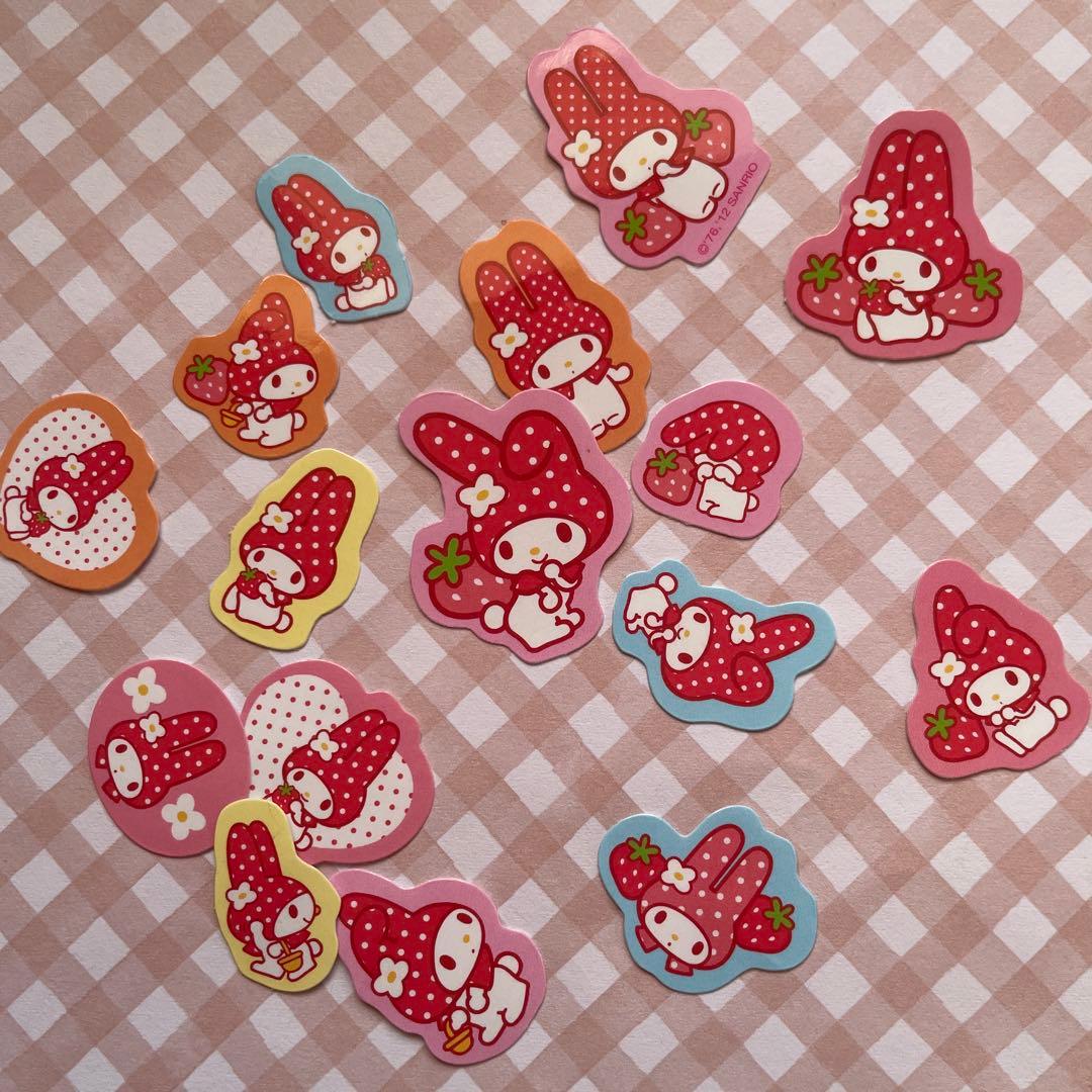 激レア マイメロ いちご フレークシール 2012 サンリオ Sanrio - メルカリ