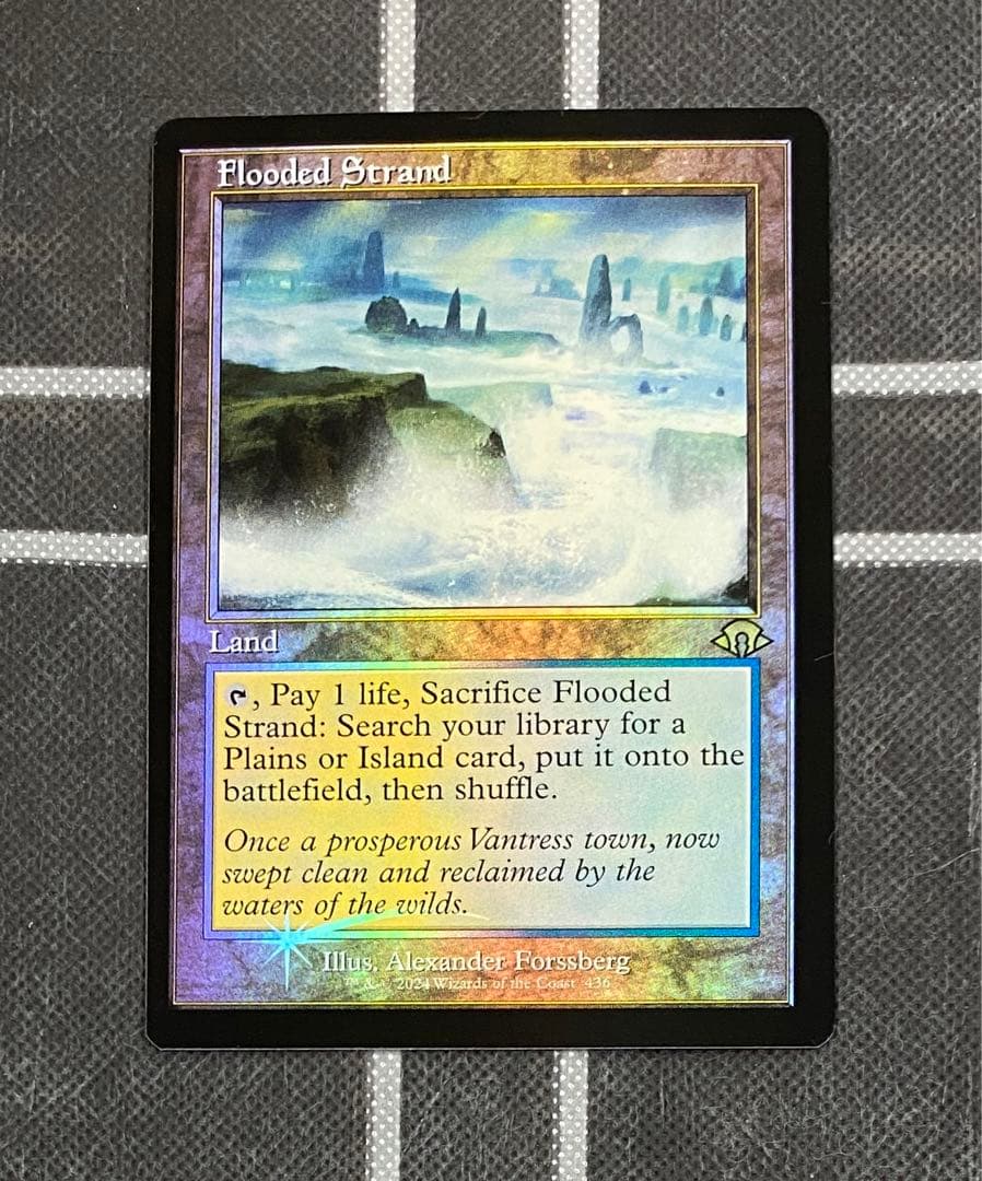 MTG 溢れかえる岸辺旧枠英語版foil