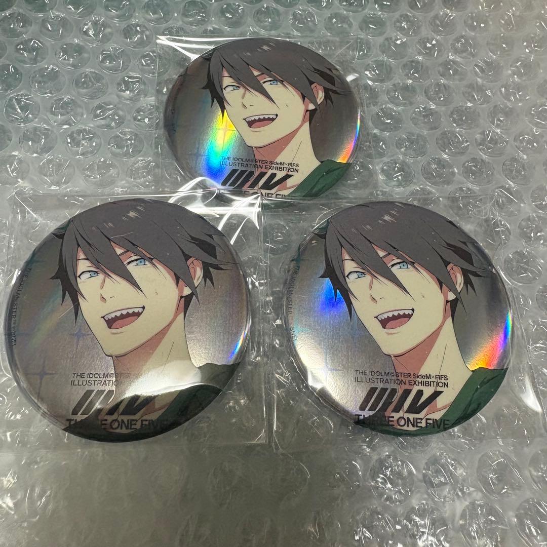 アイドルマスターSideM 握野英雄 FiFS 缶バッジ 表情 - メルカリ