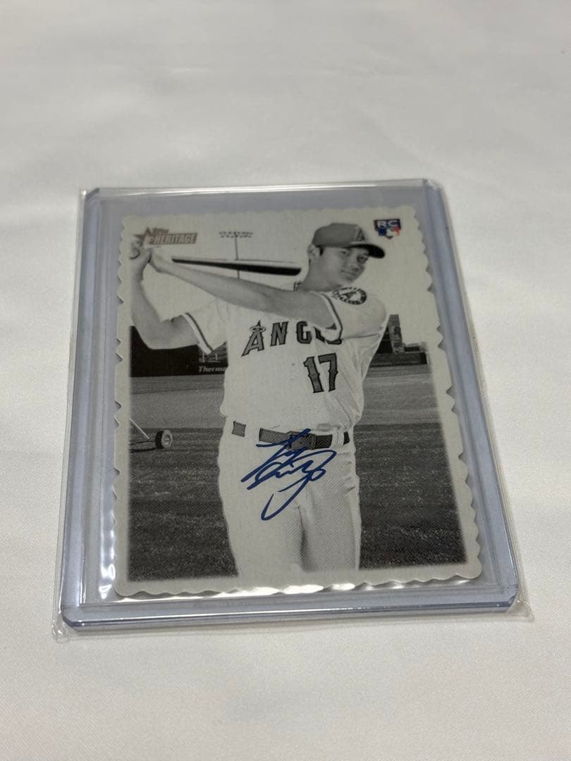 Shohei Ohtani 大谷翔平 プリント サイン 2018 RC - メルカリ