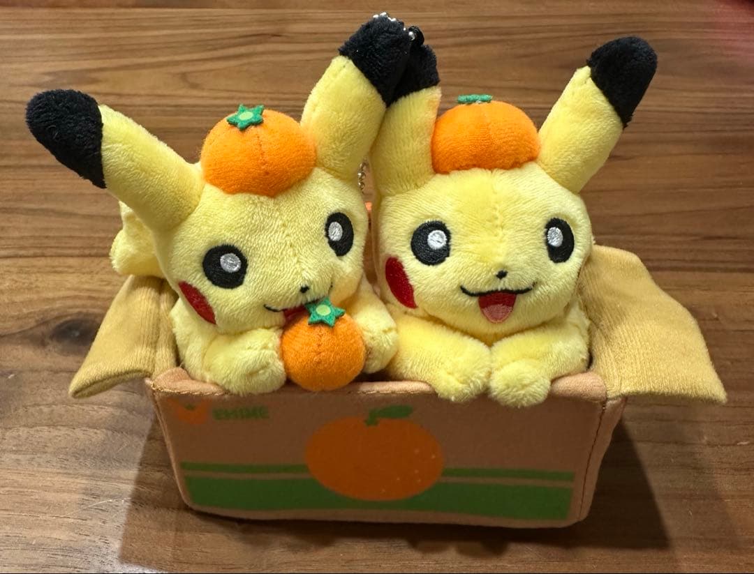 ペアピカチュウみかん箱ピカチュウ 愛媛限定 入手困難品 - メルカリ