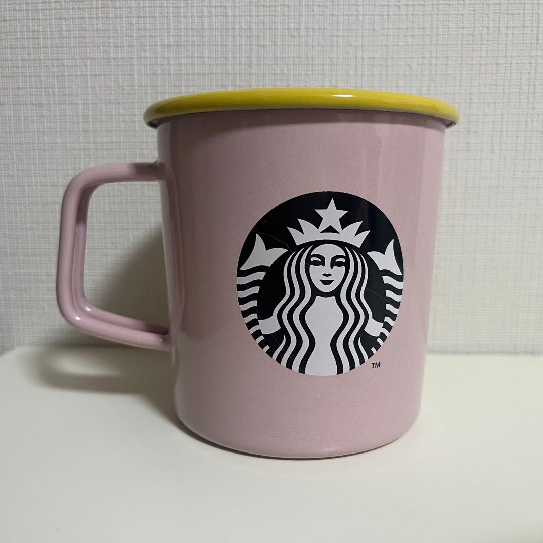 台湾 スタバ 限定 ピンクトーカン ホーローカップ - メルカリ