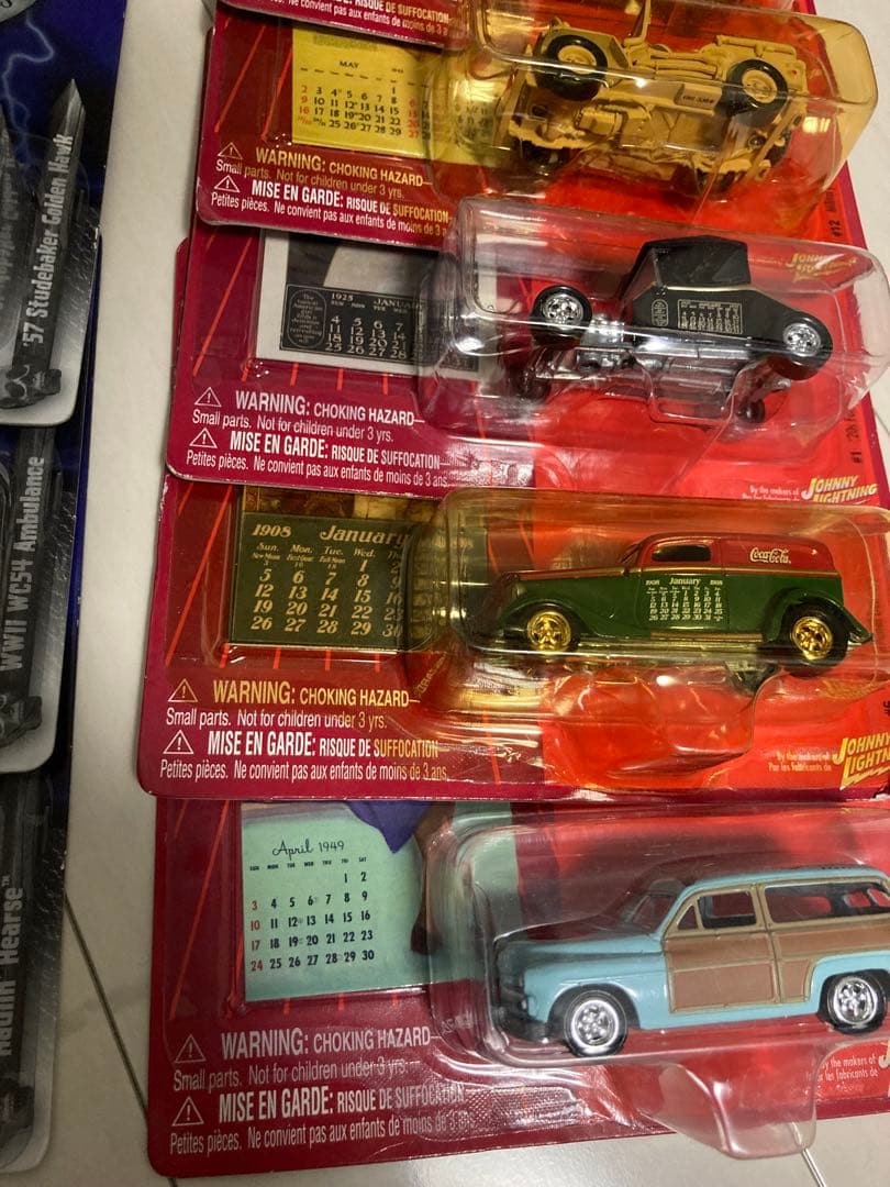 未開封ミニカー】コカコーラガールズシリーズ&johnny lightning