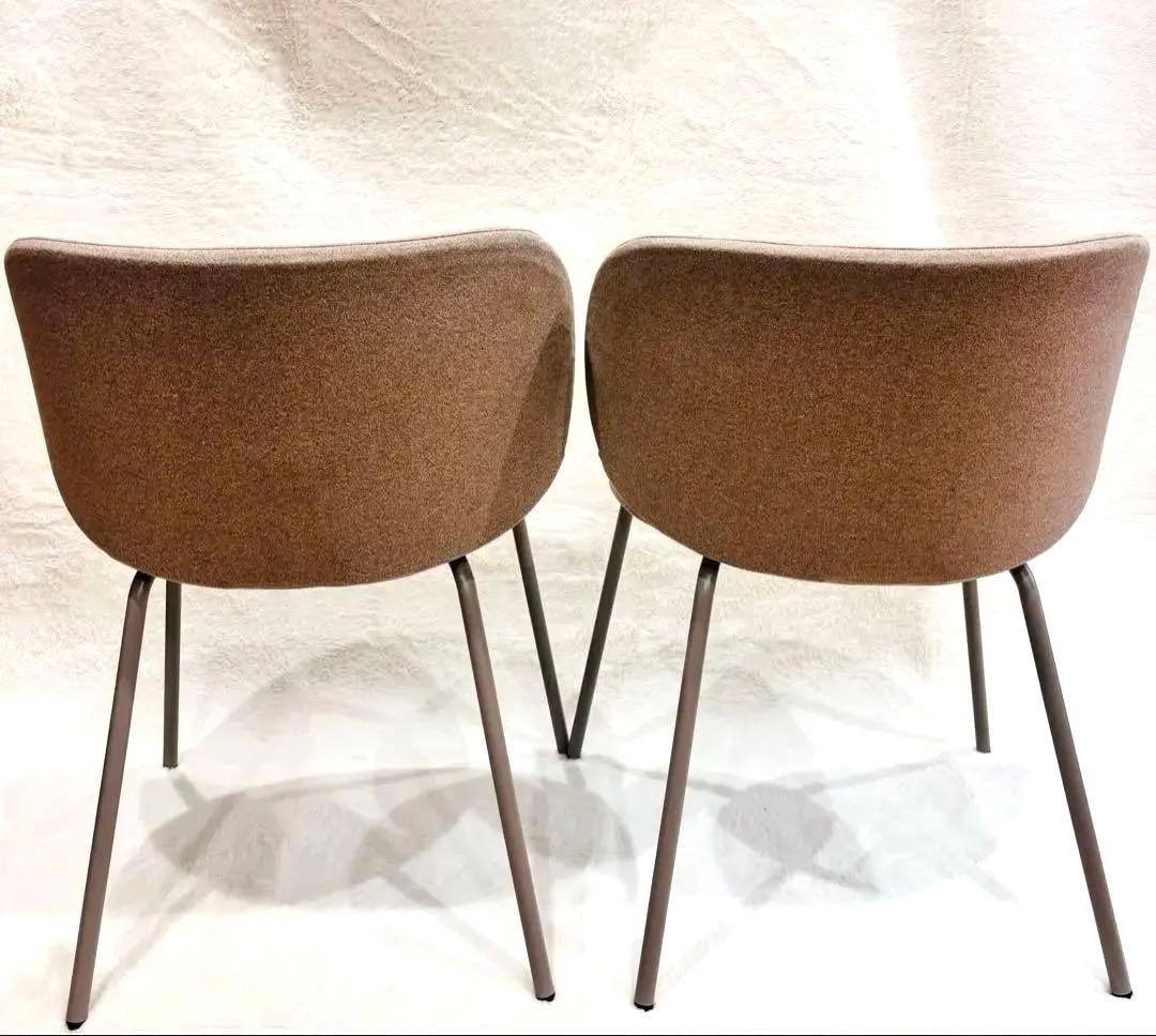 極美品 IKEA KRYLBO クリルボー ダークベージュ チェア 2脚セット