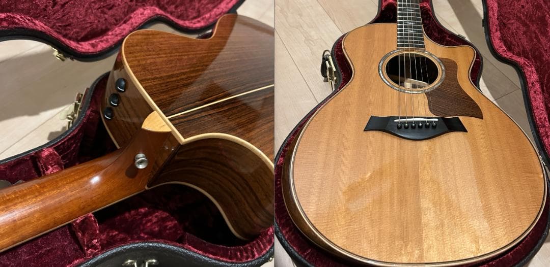 レア/希少 美品 Taylor テイラー 812ce DLX ES2 - メルカリ