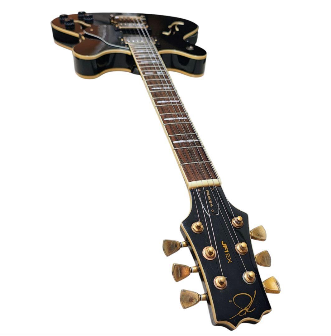 希少 Peavey Hollowbody JF1EX セミアコ ギター 黒 - メルカリ