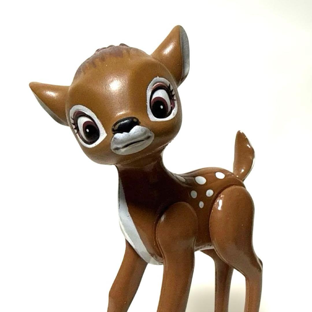 当時物1960s ディズニー 子鹿のバンビ バンビ ポータブルフィギュア 鹿