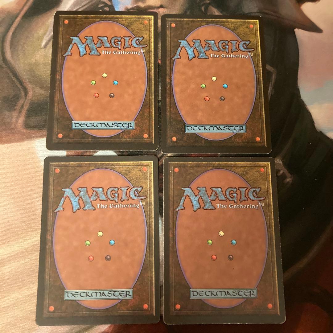 4th 黒騎士 日本語 黒枠 4枚セット プレモダン ミドルスクール MTG