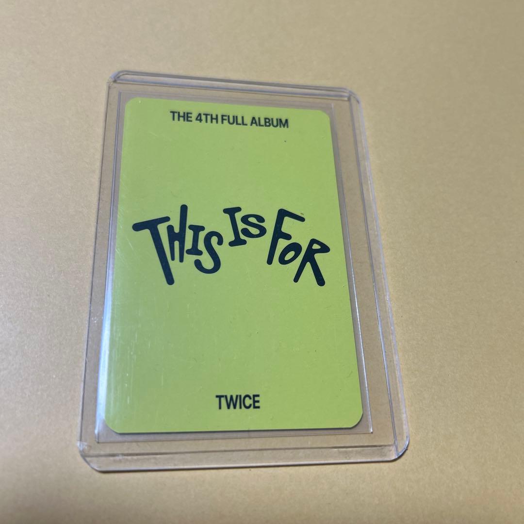 twice トレカTHIS IS FOR musicplant ラキドロ - メルカリ