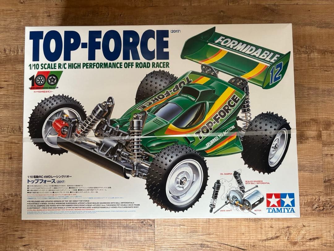 タミヤ　トップフォース （2017）1/10 レーシングバギー（新品未組立） タミヤ RC特別企画商品 1/10RC トップフォース(2017) | タミヤ