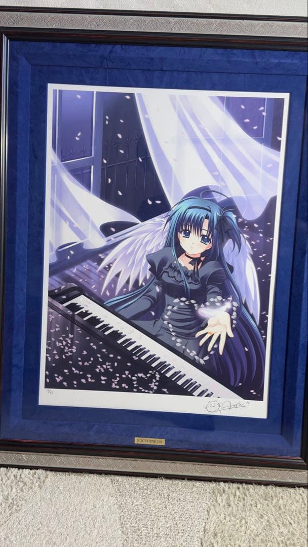 西又葵 アールビバン Nocturne DX 版画 ミクスドメディア - メルカリ