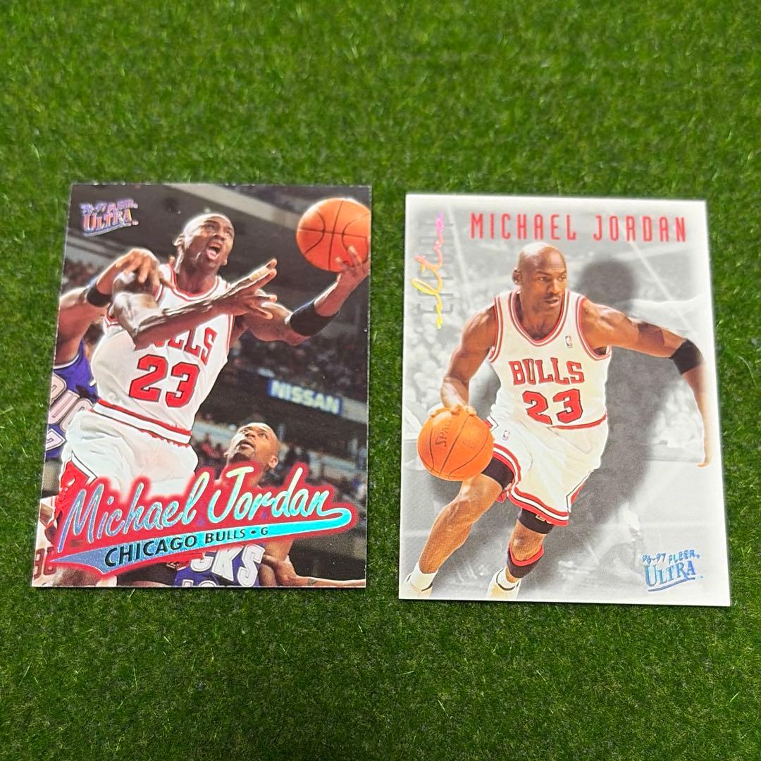 NBA 96-97 FLEER ULTRA マイケル・ジョーダン2枚セット - メルカリ