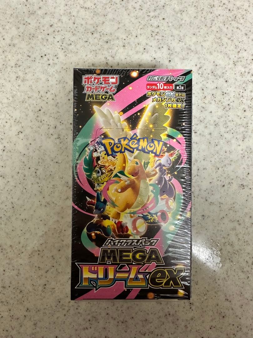 ポケモンカード　MEGAドリームex 1BOX シュリンク付き Pokemon（ポケモン） 新品 在庫あり MEGAドリームex 1BOX シュリンク