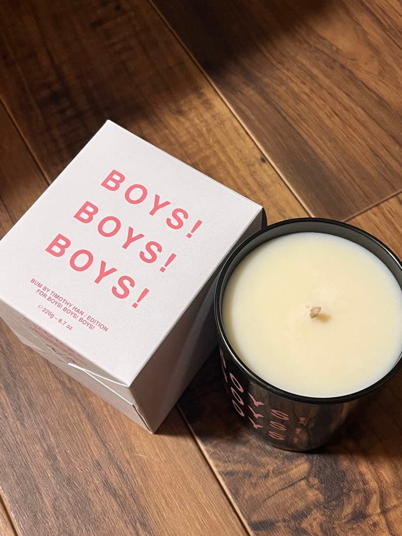 BOYS! BOYS! BOYS! キャンドル TIMOTHY HAN - メルカリ