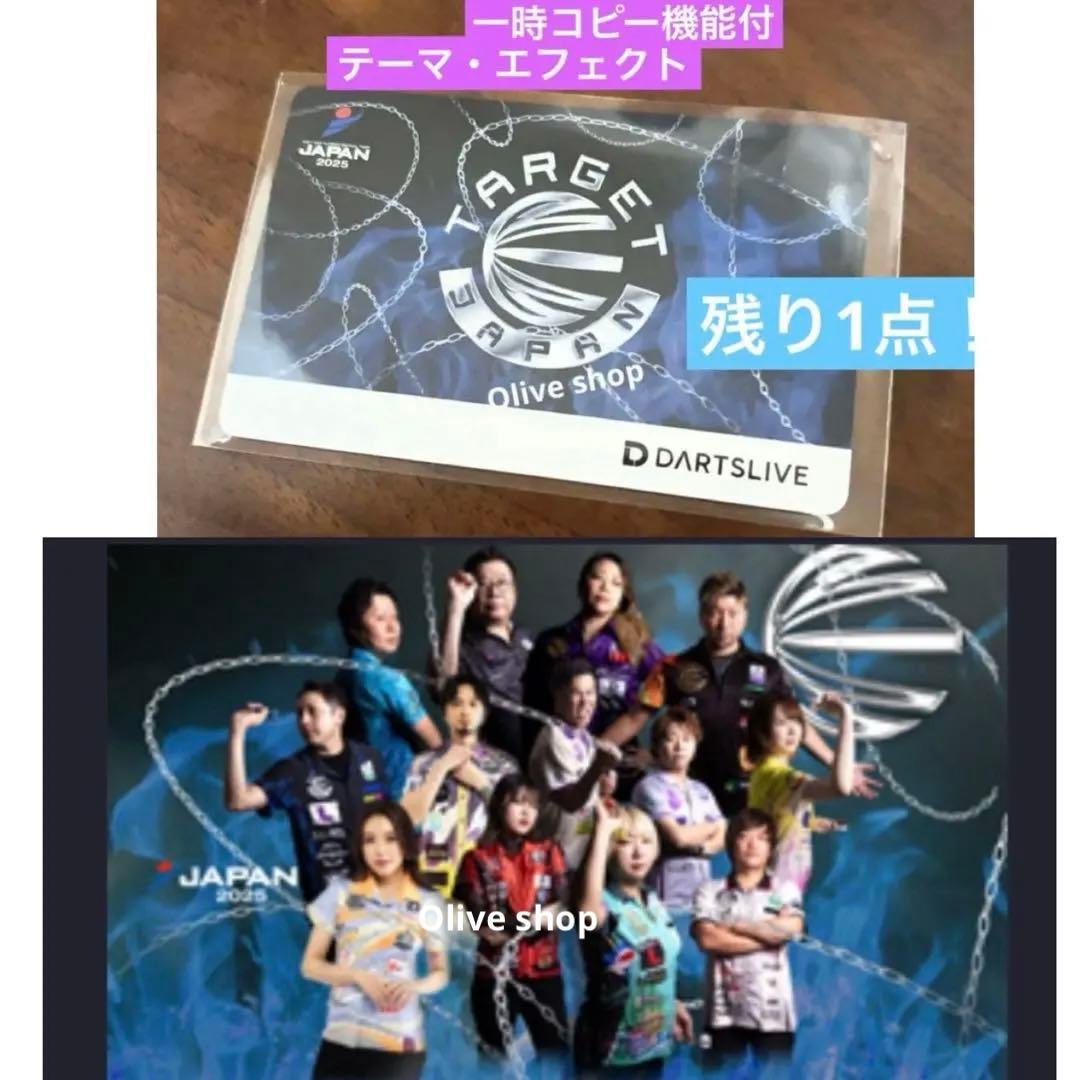 【残り1点】ダーツ祭り TARGET 限定 ターゲット ダーツライブカード target ターゲット ダーツ祭り2024 レナード・チャイダーツライブ