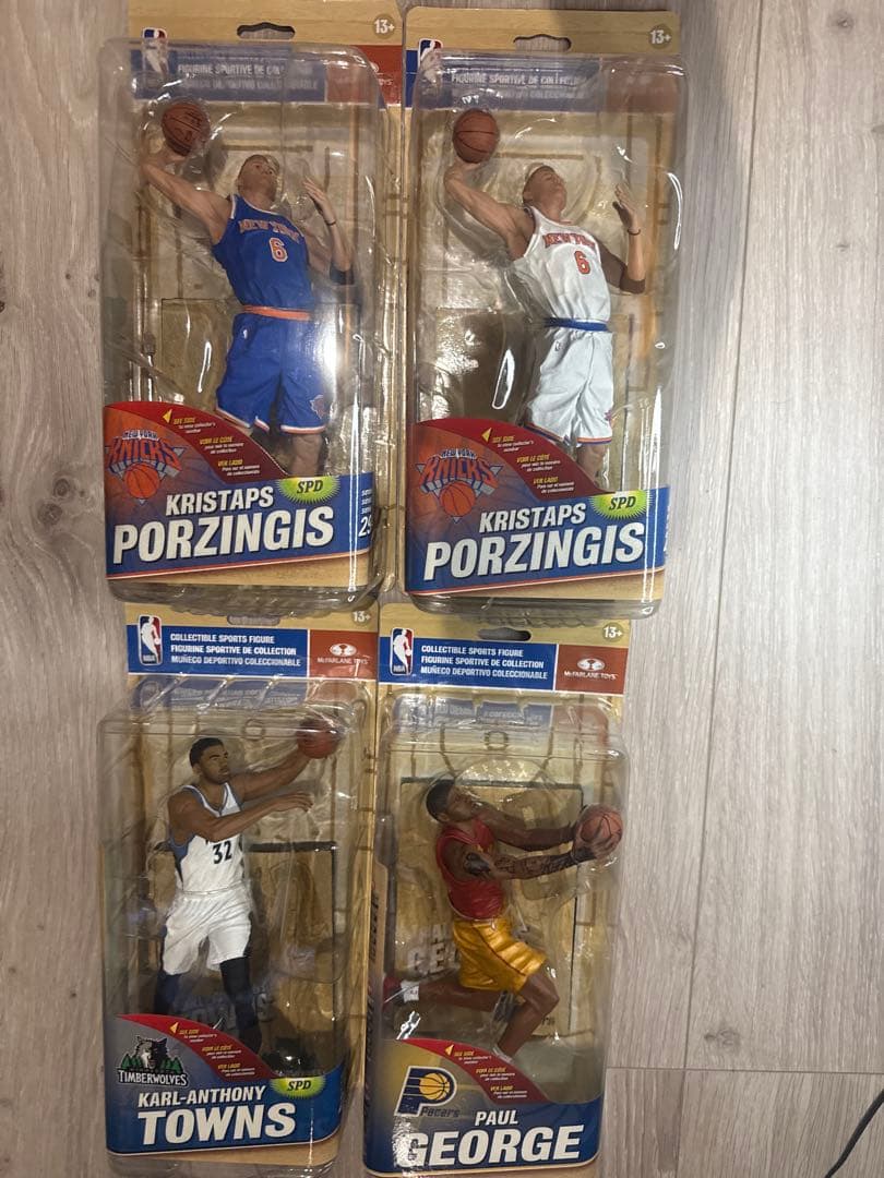 NBA フィギュア 4体セット NBA Ballers フィギュア4体 セット - メルカリ