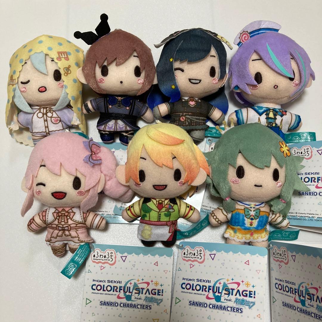 プロセカ サンリオ ふわぷち マスコット ぬいぐるみ プロジェクト