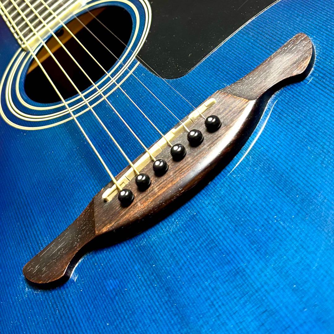 美品エレアコ】James JF400-SBB fishmanプリアンプ装着