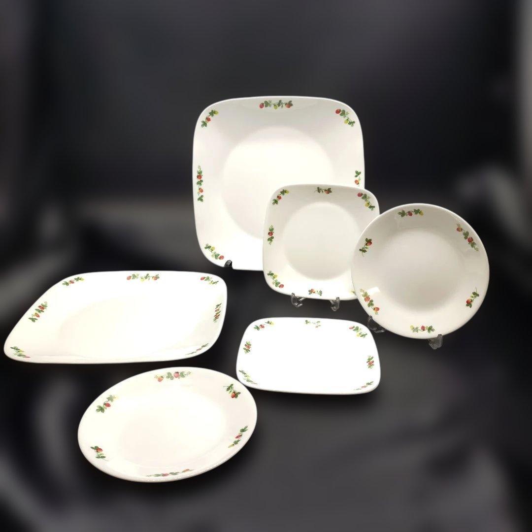 コレ―ル スウィートストロベリ― プレートセット ランチプレート 26cm コレール CORELLE 皿 食器 スウィート