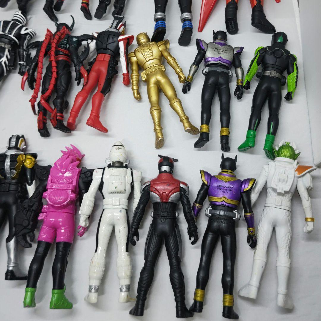 ソフビ人形 5体セット 昭和レトロ ウルトラマン 怪獣 仮面ライダー 6