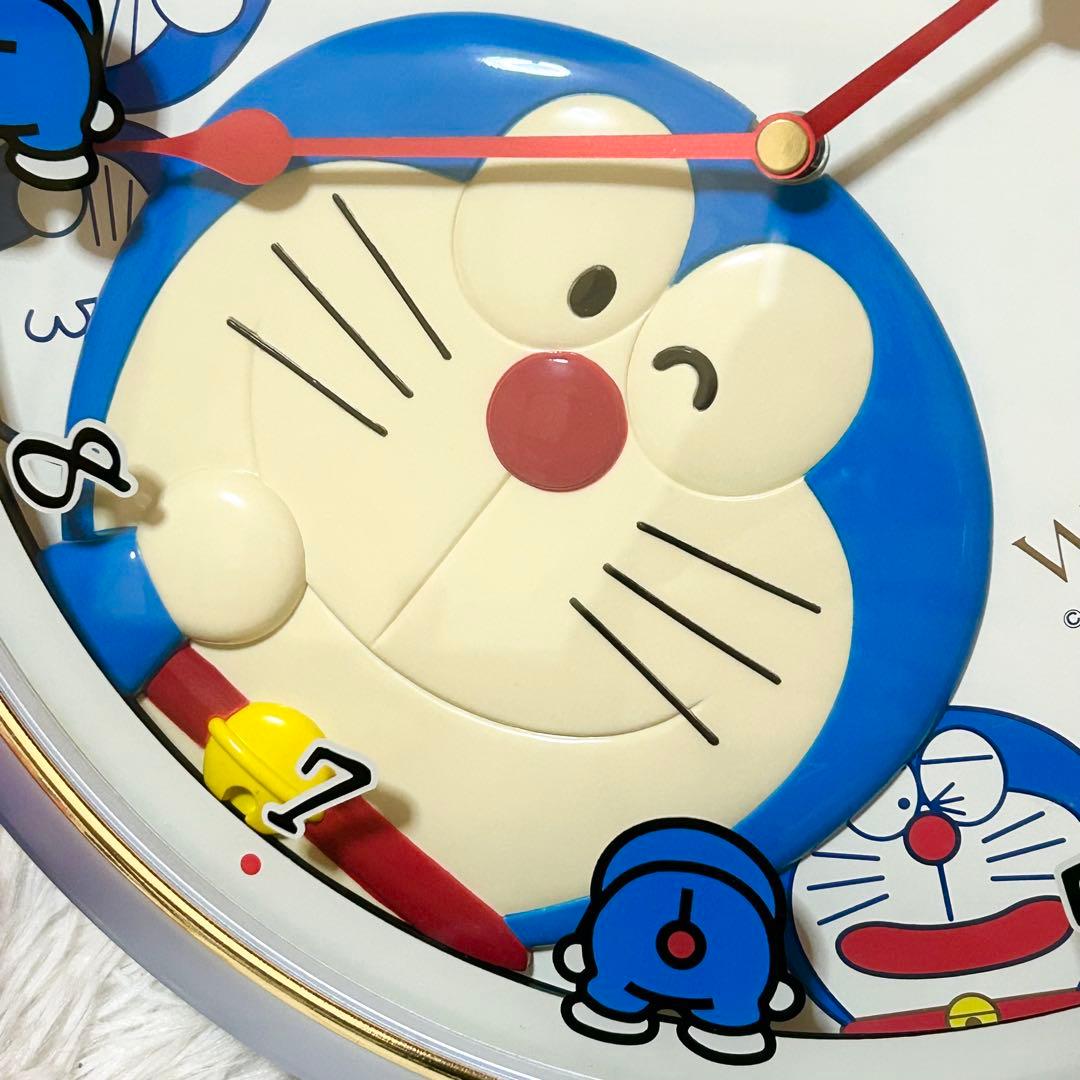 レア】SEIKO 旧 ドラえもん メロディ4曲 アナログ 掛時計 藤子F不二雄