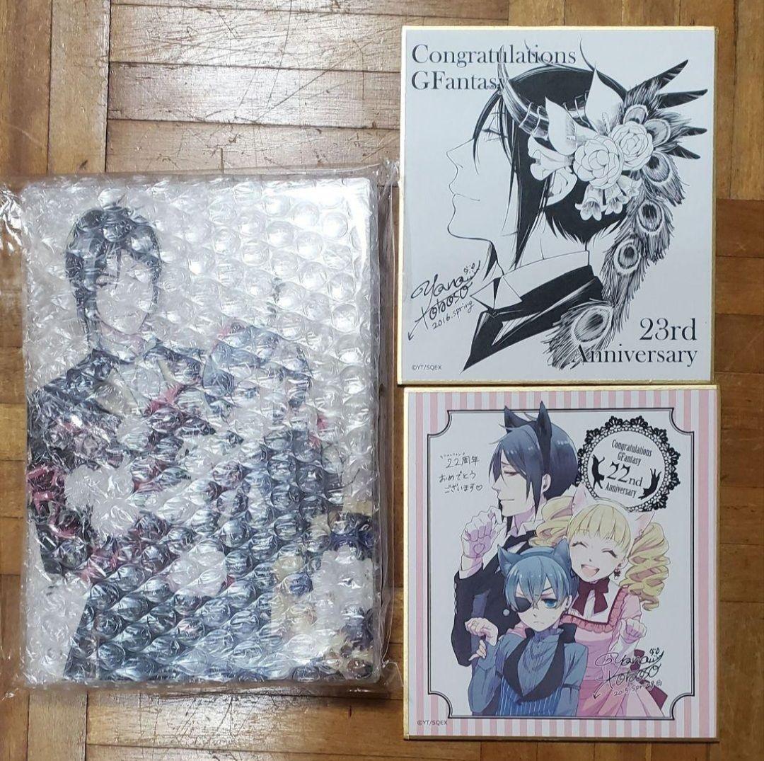黒執事A賞 アクリルボード 色紙2枚 黒執事 - メルカリ
