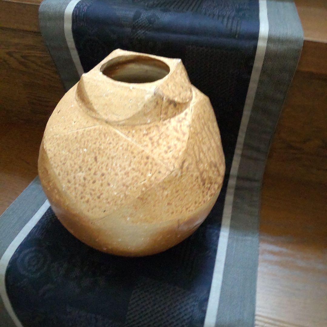 オシャレ 壺 花器 備前焼 10｜オシャレ 壺 花器 備前焼 10