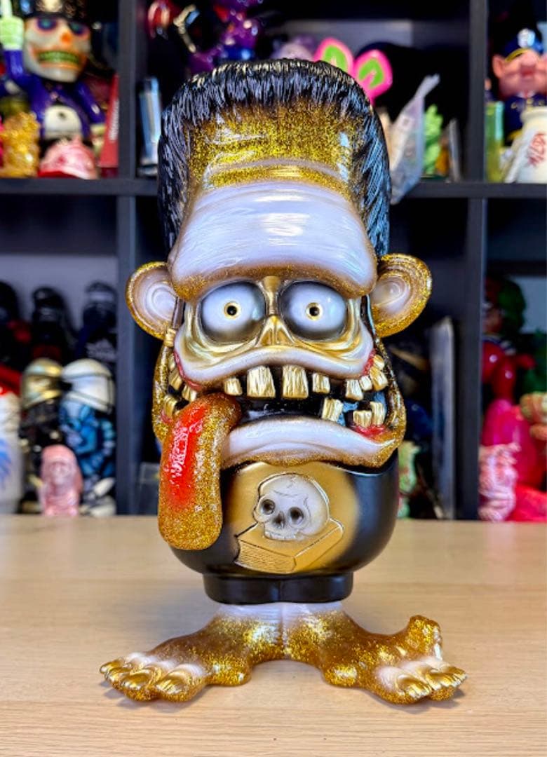 未開封 BlackBook Toy ブラックブックトイ Booゴールド BlackBook Toyから「PUNK ROCK BOY & BABY」の「BK × GOLD」＆「Matte