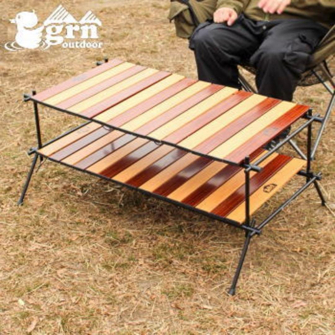 ジーアールエヌ　ニカイダテーブル　IGTテーブル　新品未使用品未開封品 Amazon | grn outdoor ジーアールエヌアウトドア ニカイダテーブル