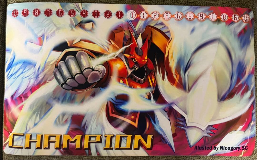 デジモンカード CS優勝 プレイマット デジモンカード CS優勝 プレイマット - メルカリ