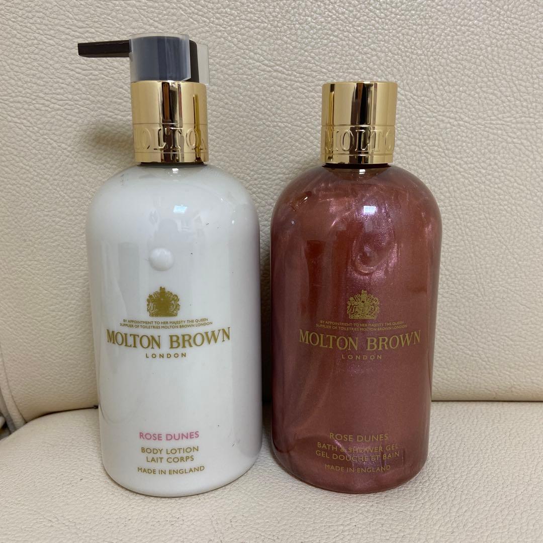 MOLTON BROWN ROSE DUNES ジェル＆ローションセット ローズデューン ボディケア ギフトセット 300ml×2 – MOLTON BROWN