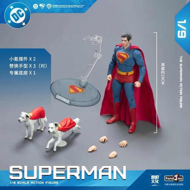 新品Fondjoyスーパーマン 2025 デラックス・ クリプト19cm - メルカリ