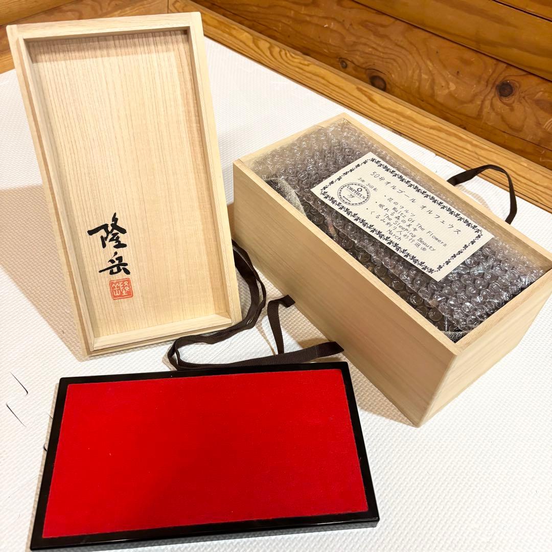 希少】SANKYO 宮原隆岳 ORPHEUS オルゴール 50弁 螺鈿 漆器 - メルカリ